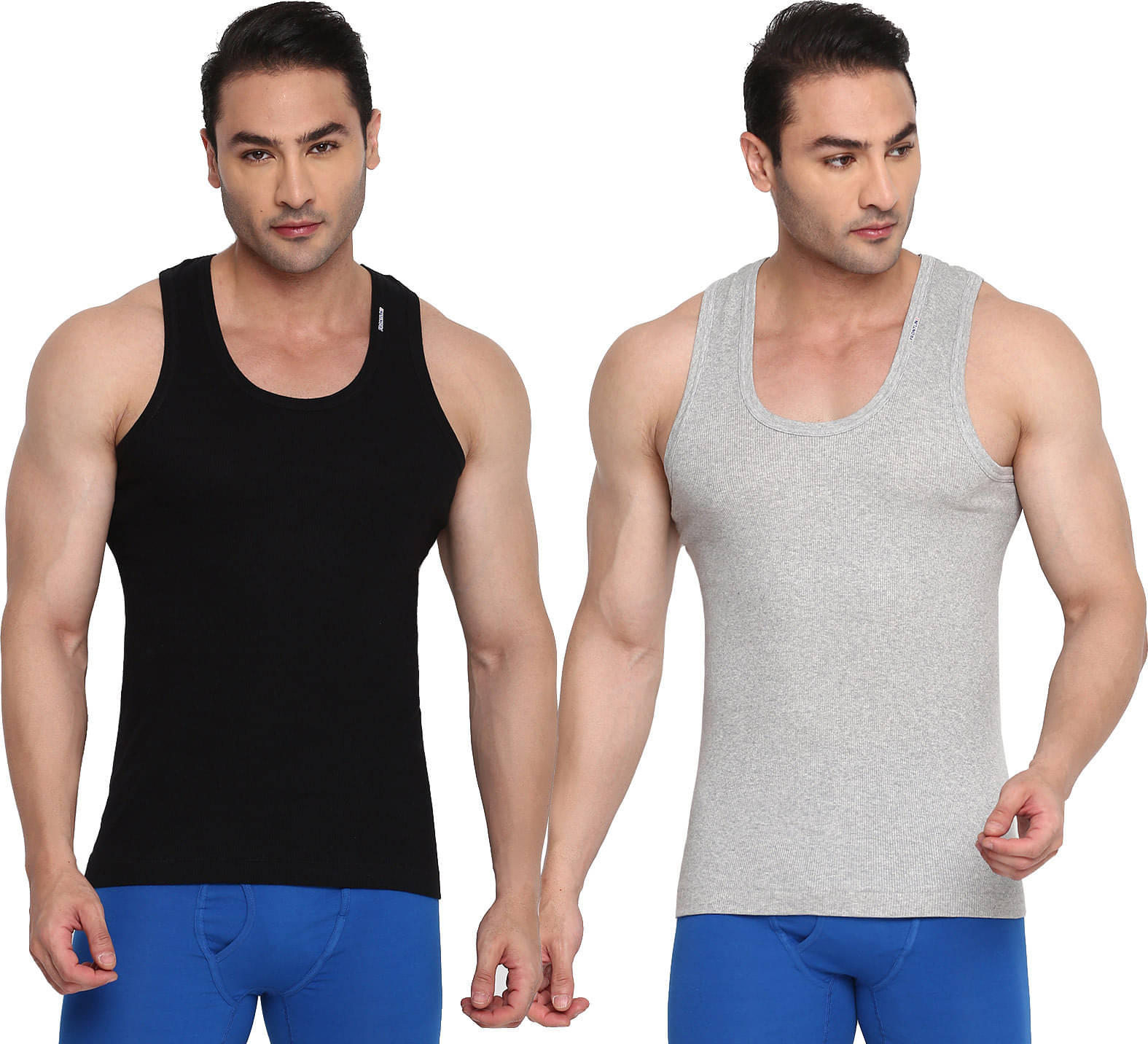 COLORS by Rupa Frontline Multicolor Cotton Men's Vest ( Pack of 2 ) COLORS by Rupa Frontline Multicolor Cotton Men's Vest ( Pack of 2 )
