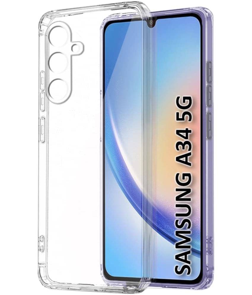 Case Vault Covers Silicon Soft cases Compatible For Silicon Samsung Galaxy A34 5G ( Pack of 1 )     			Case Vault Covers Silicon Soft cases Compatible For Silicon Samsung Galaxy A34 5G ( Pack of 1 )