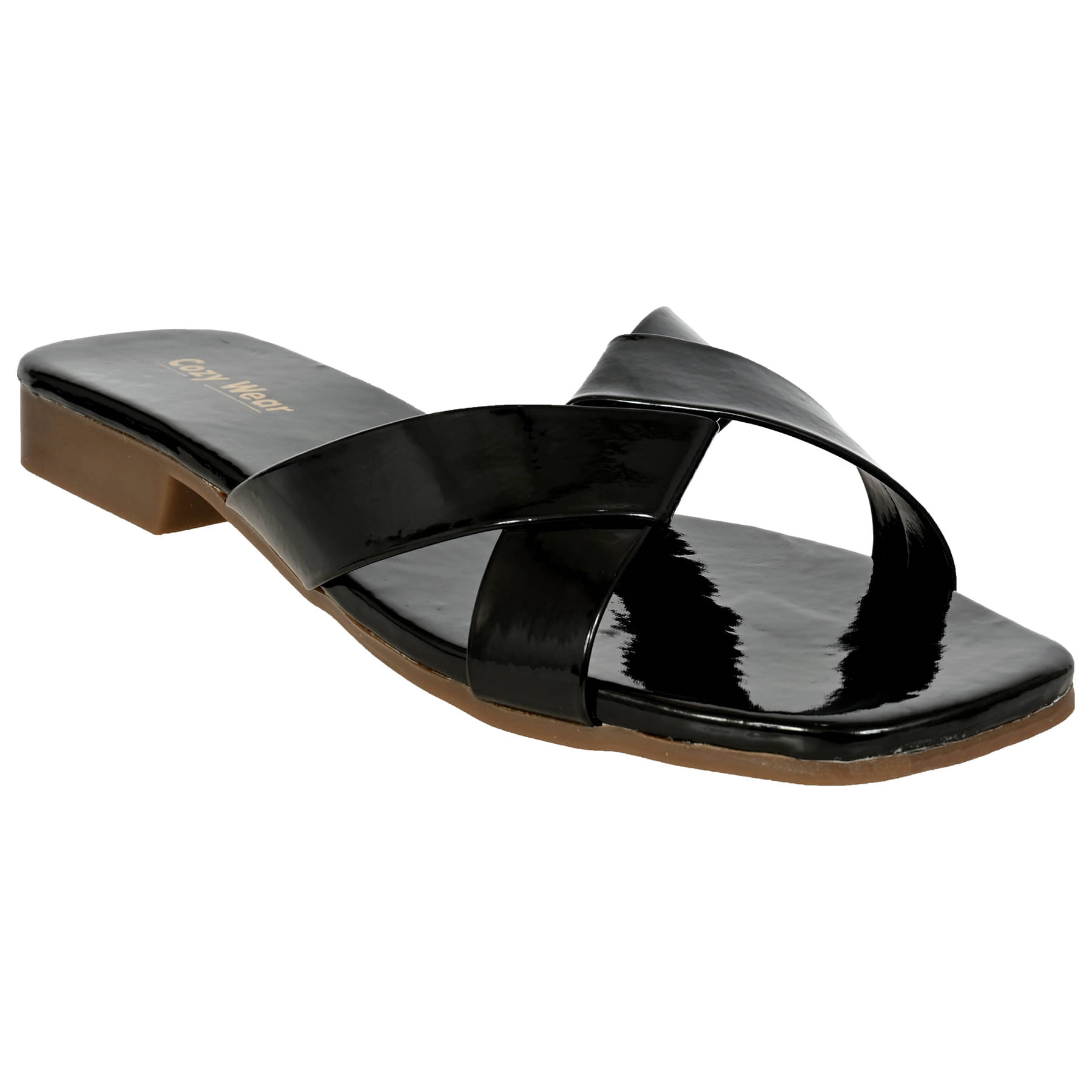     			Cozy Wear Black Women's Flats