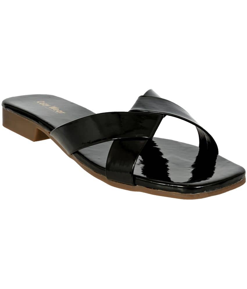 Cozy Wear Black Women's Flats