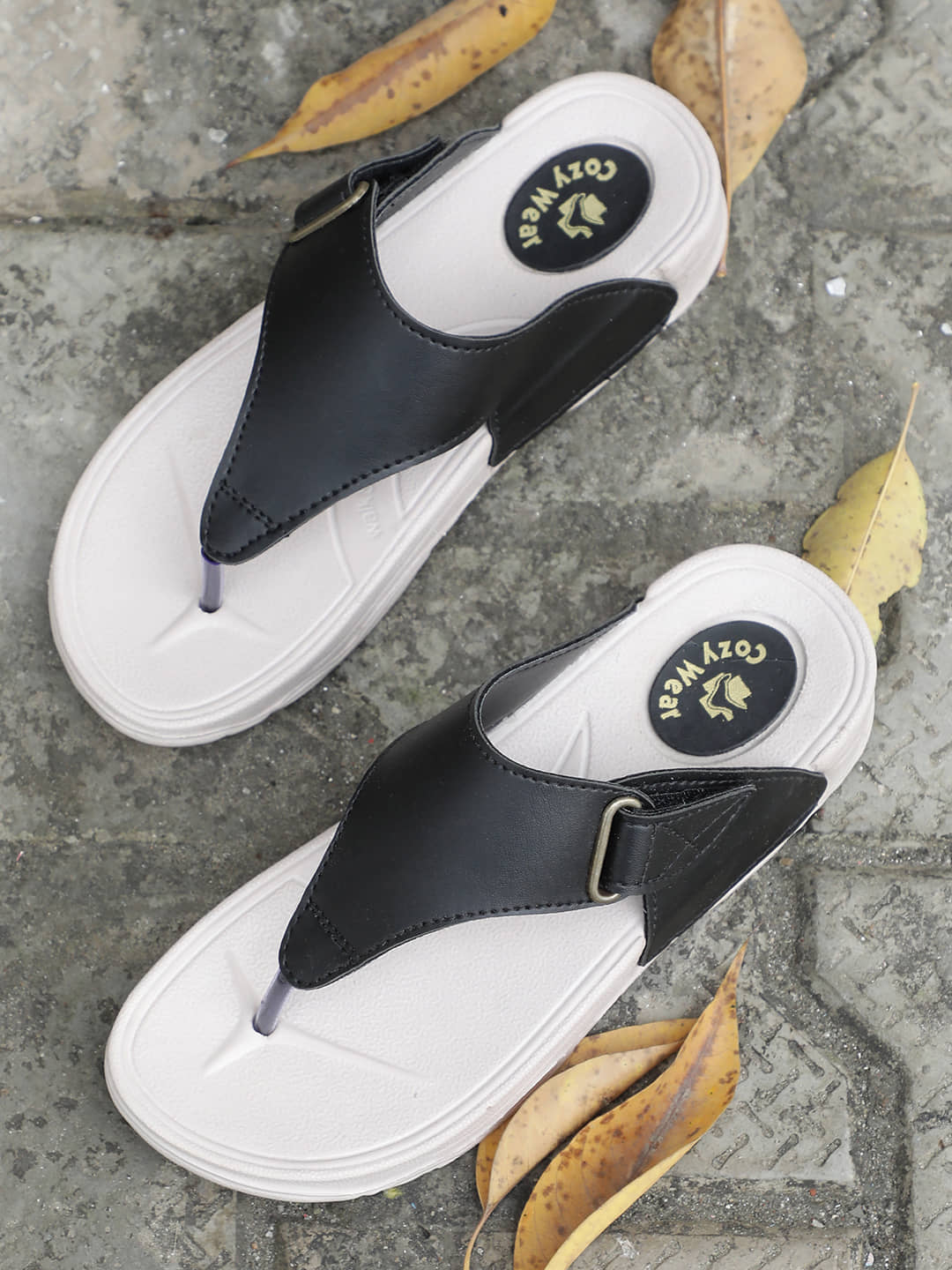 Cozy Wear Black Women's Slipper