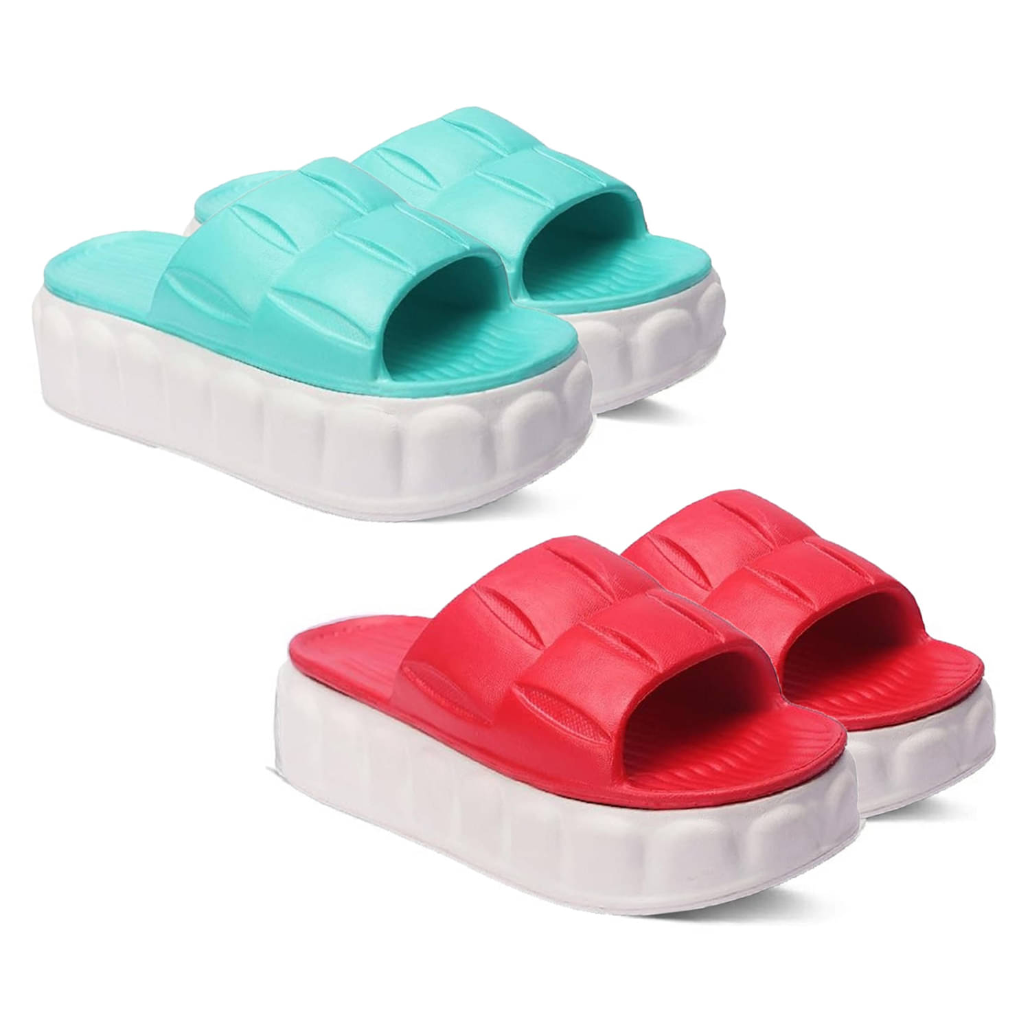     			EASTERN CLUB Multicolor Women's Slide Flip Flop