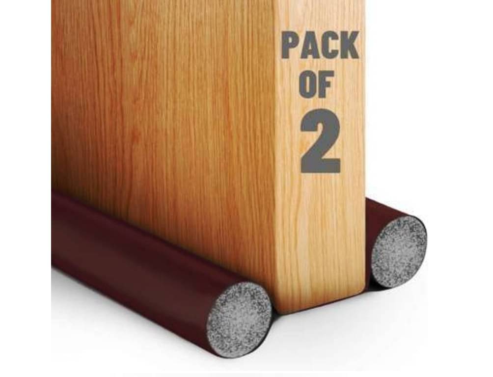 Excent Door Bottom Sealing Strip Guard For Door (Size-39 inch) (Pack of 2 ) (Brown) Door Seal     			Excent Door Bottom Sealing Strip Guard For Door (Size-39 inch) (Pack of 2 ) (Brown) Door Seal