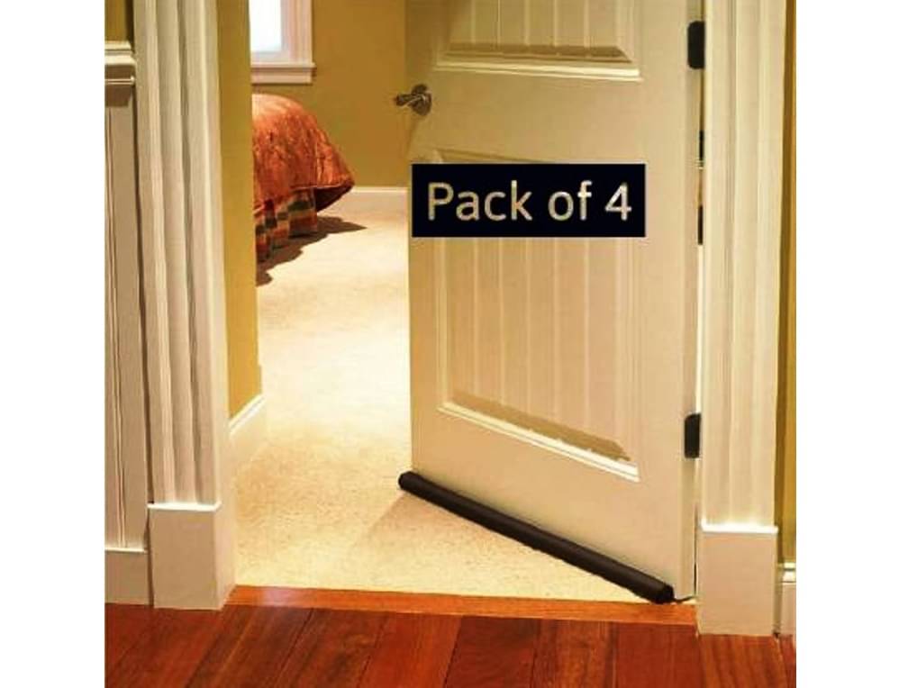     			Excent Door Bottom Sealing Strip Guard For Door (Size-39 inch) (Pack of 4 ) (Brown) Door Seal