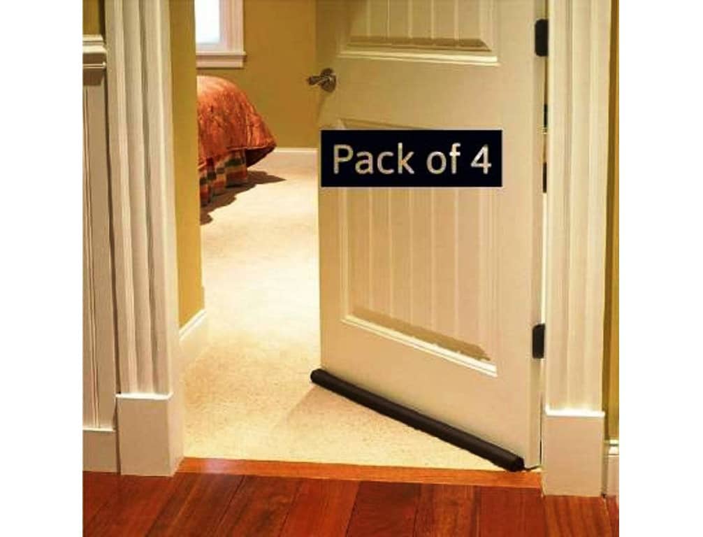 Excent Door Bottom Sealing Strip Guard For Door (Size-42 inch) (Pack of 4 ) (Brown) Door Seal