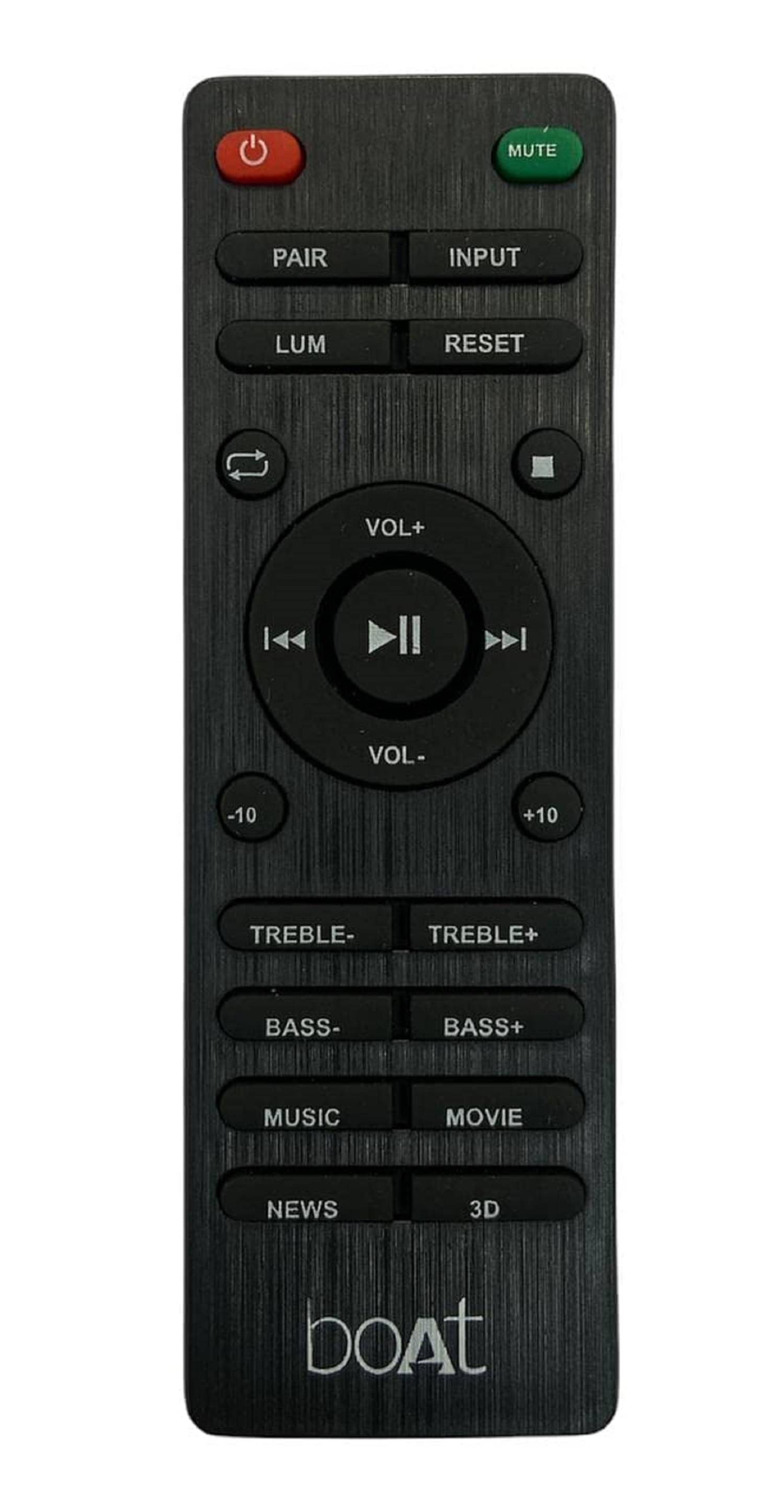 Hybite Boat Sound Bar Home Theatre Remote Compatible with Boat System Aavante Sound Bar Hybite Boat Sound Bar Home Theatre Remote Compatible with Boat System Aavante Sound Bar