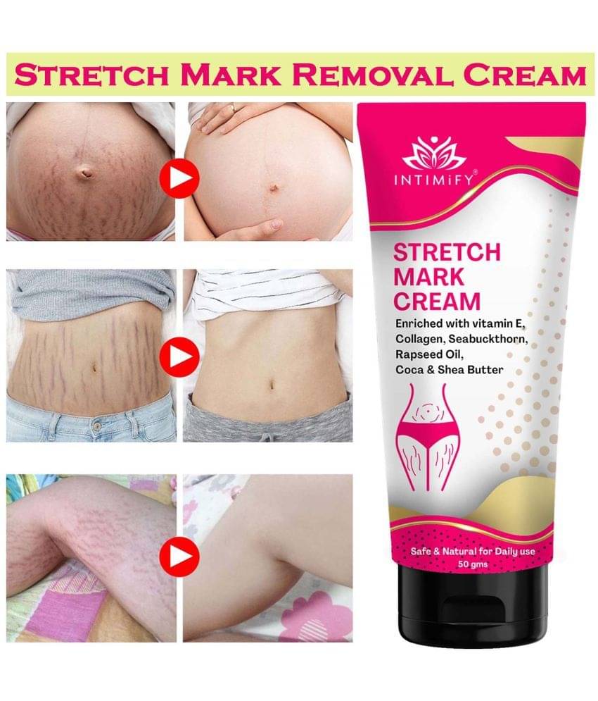     			Intimify Stretch Mark Cream, Stretch Mark Remover Cream, Firming Cream, 50 Gms