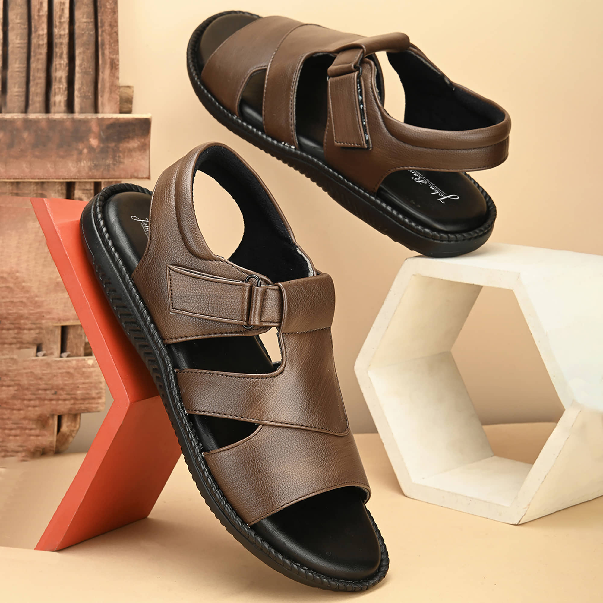John Karsun - Brown Men's Sandals