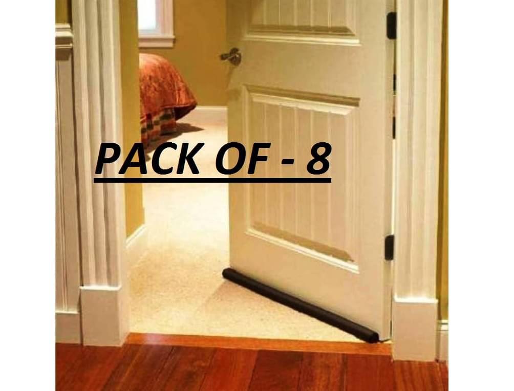     			Morazo Door Bottom Sealing Strip Guard For Door (Size-39 inch) (Pack of 8 ) (Brown) Door Seal