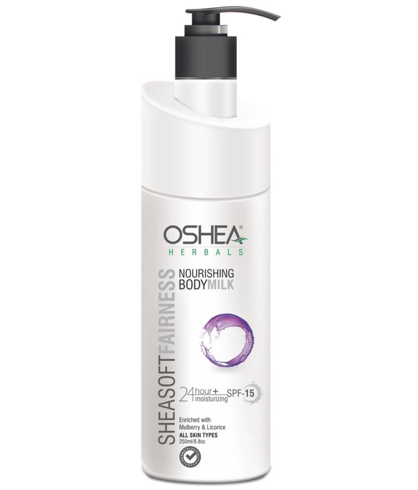     			Oshea Herbals Sheasoft Fairness Nourishing Body Milk 250milliliters