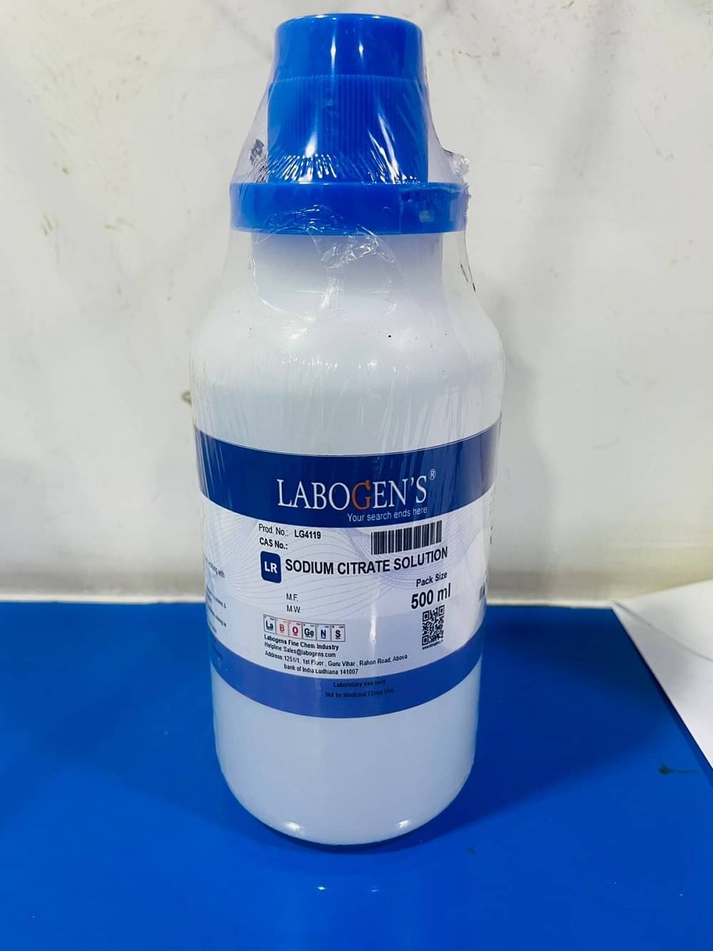     			SODIUM CITRATE 3.8% W/V 500ML