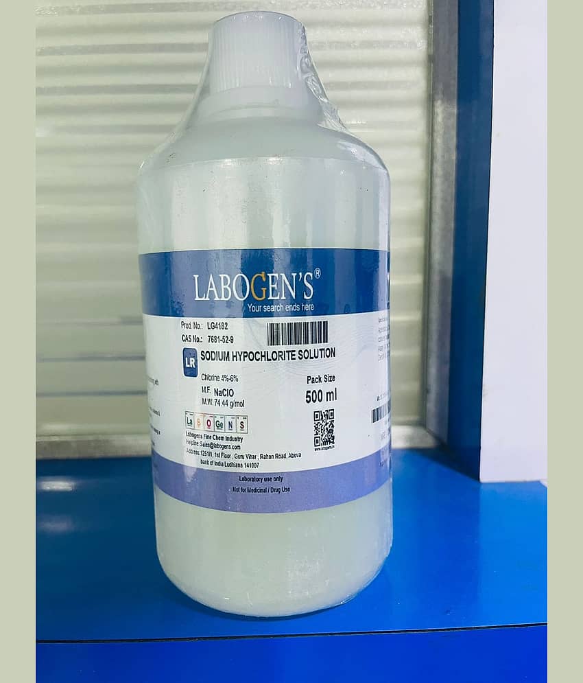 SODIUM HYPOCHLORITE solution 6% 500ML - Stationery | Buy online on ZillyBuy