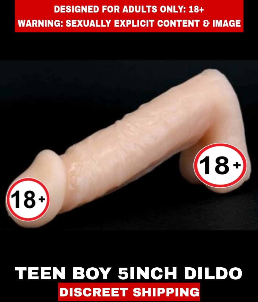 Sexual Wellness Adult Women's Sex Toys Soft Silicon TEEN boy 5inch Dildos For Women