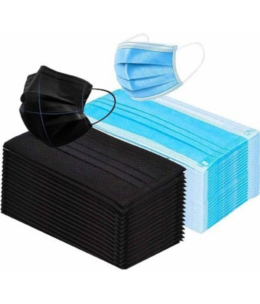 Wellstar Multicolor 3 Ply Mask ( Pack of 200 )