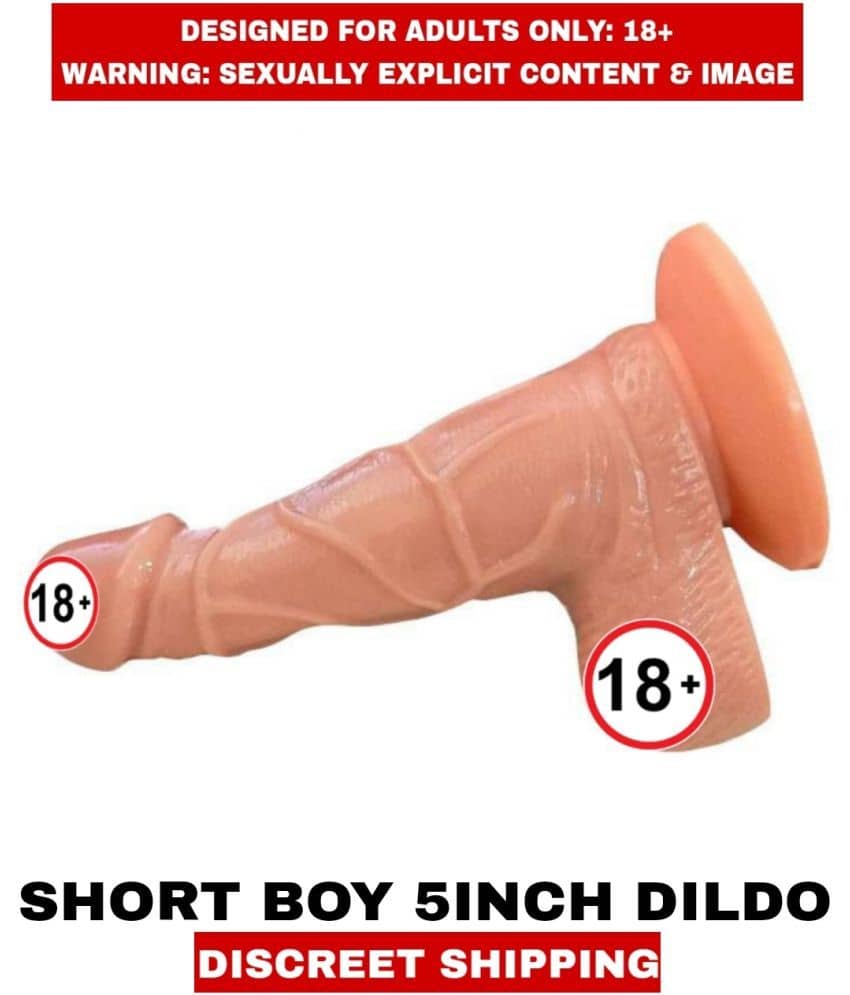 Women's Sexual Wellness Sex Toys Short Boy 5inch Dildos Suction Cup  For Women