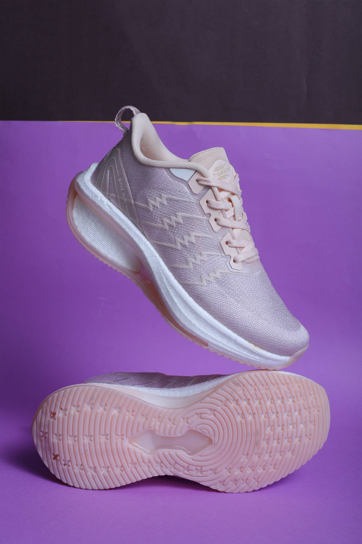 Abros - Rose Gold Women's Running Shoes     			Abros - Rose Gold Women's Running Shoes