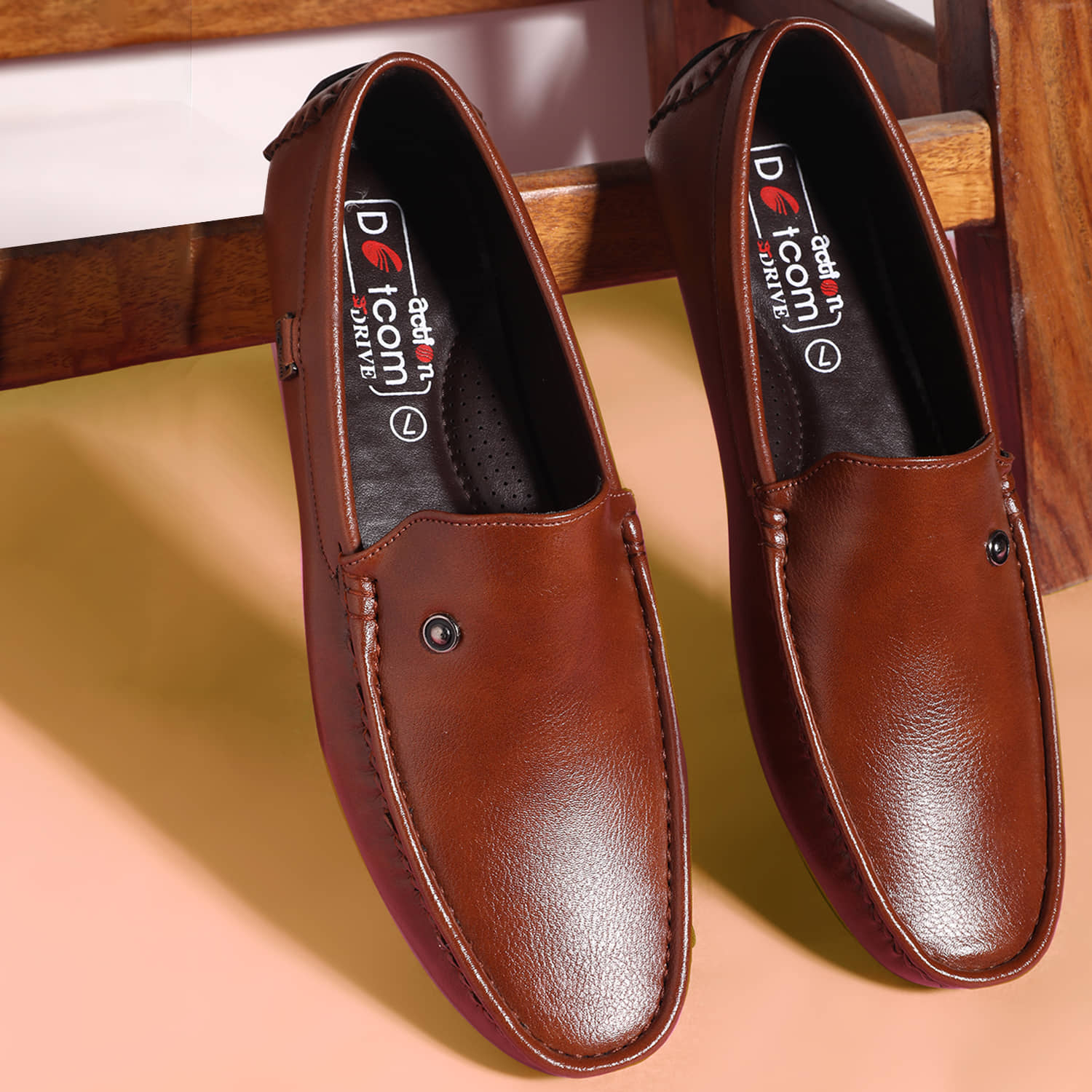 Action Coffee Men's Slip on - Formal Shoes | Buy online on ZillyBuy