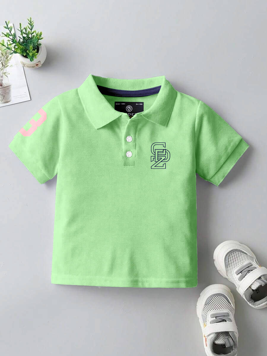CODEZ Pack of 4 Boys Cotton Blend T-Shirt ( Green )