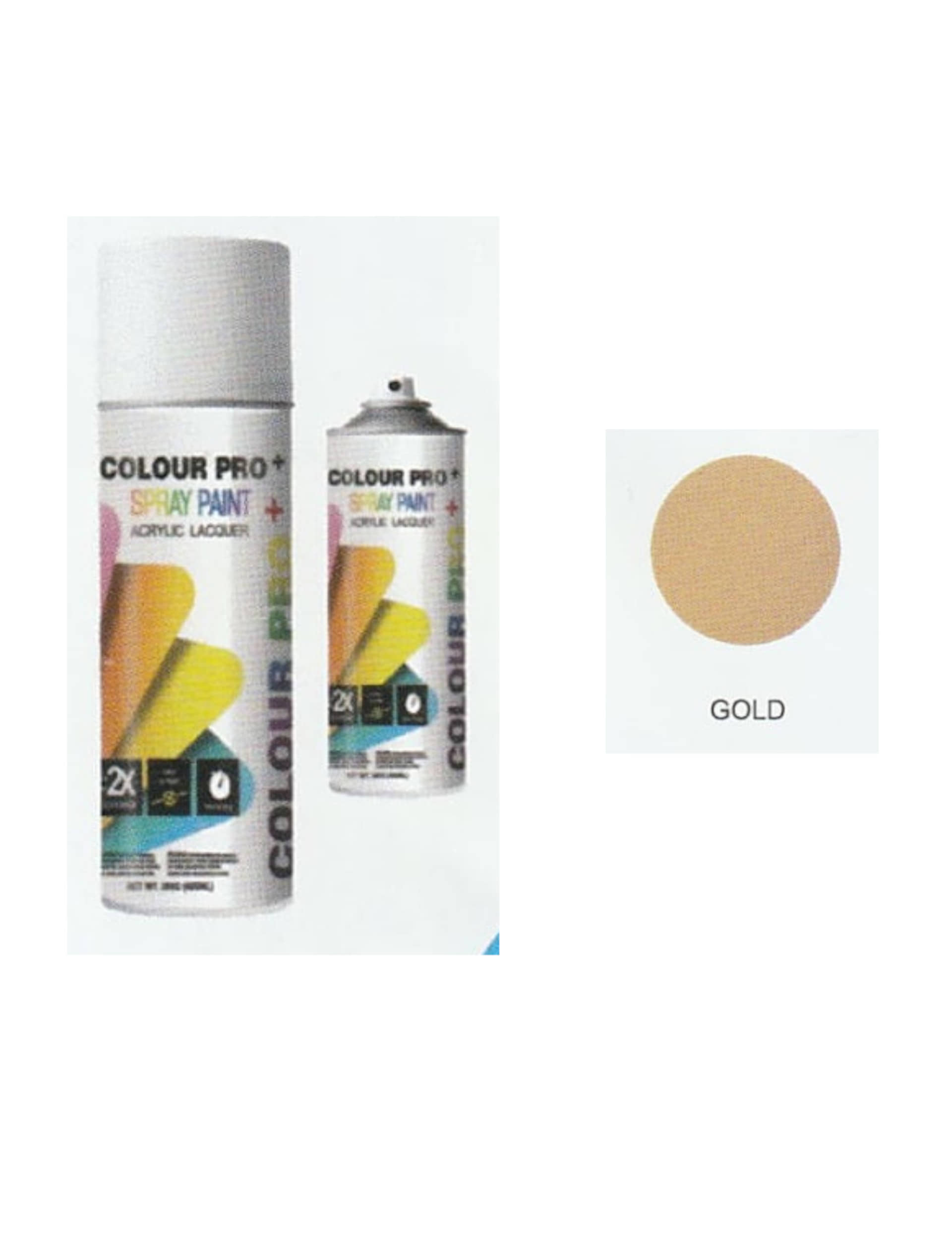 Colour Pro+ Spray Paint 300 - 700 ML