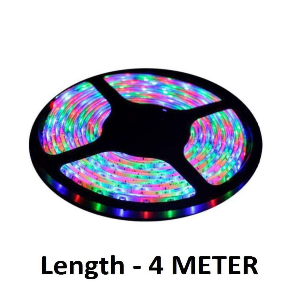     			EKRAJ Multicolor 4M LED Strip ( Pack of 1 )