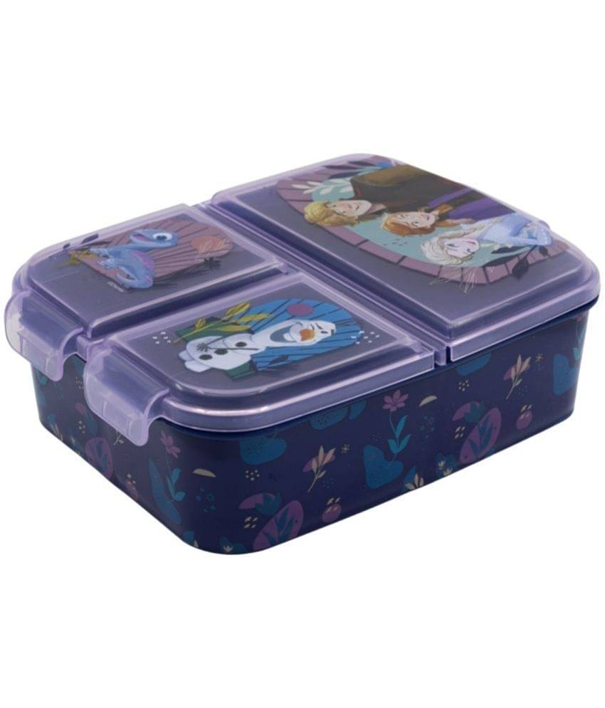     			Gluman Partition Plastic Lunch Box 1 - Container ( Pack of 1 )