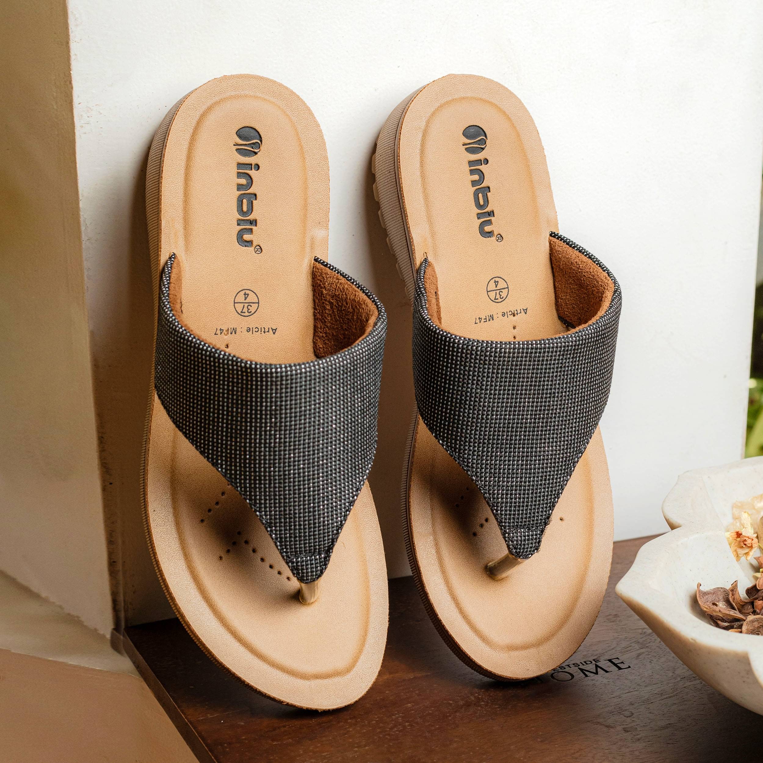     			Inblu Black Women's Flats