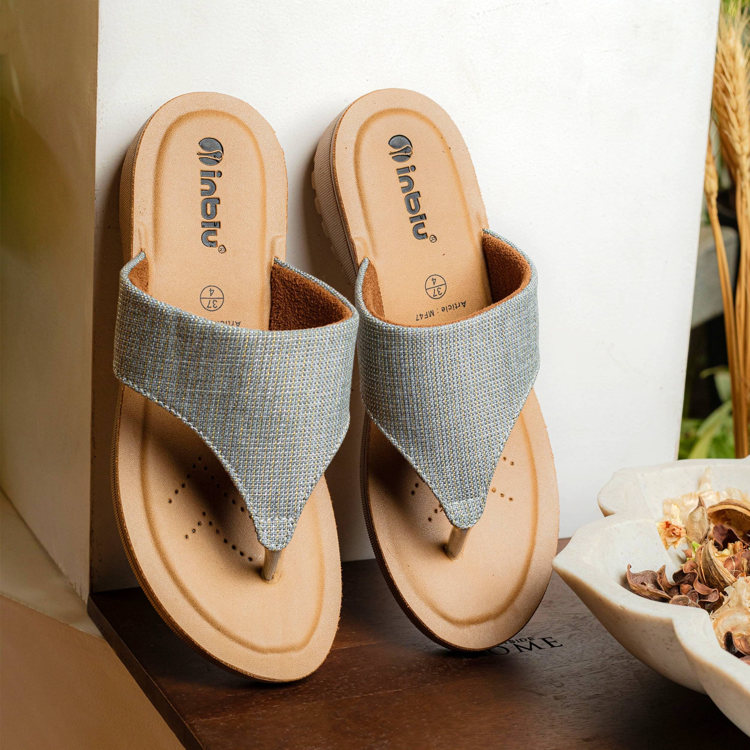 Inblu Gray Women's Flats Inblu Gray Women's Flats