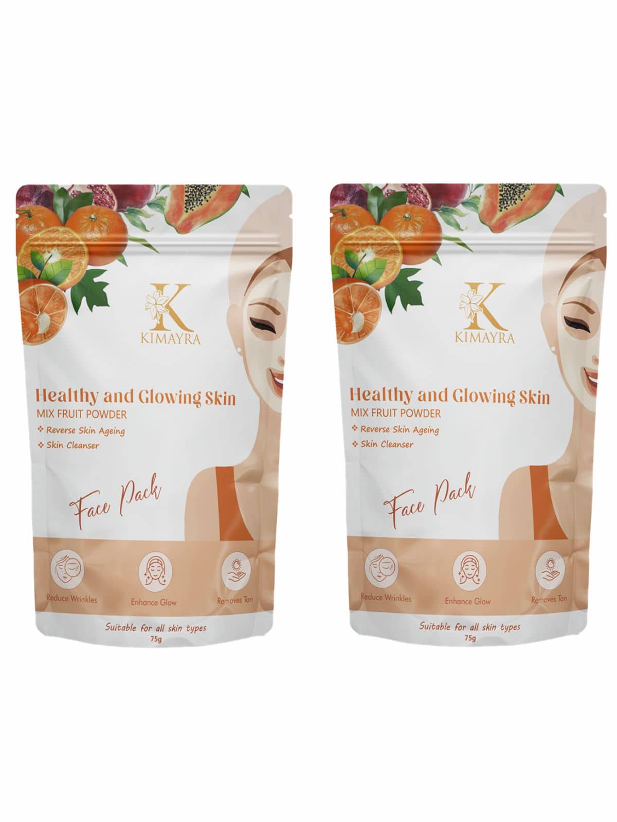 Kimayra - Anti-Marks & Spots Removal Face Pack for All Skin Type ( Pack of 2 )