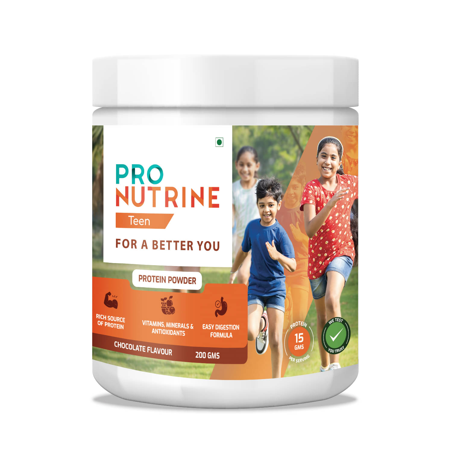 Pro Nutrine Teens Whey Protein Whey Protein Powder ( 400 gm , Chocolate - Flavour ) Pro Nutrine Teens Whey Protein Whey Protein Powder ( 400 gm , Chocolate - Flavour )
