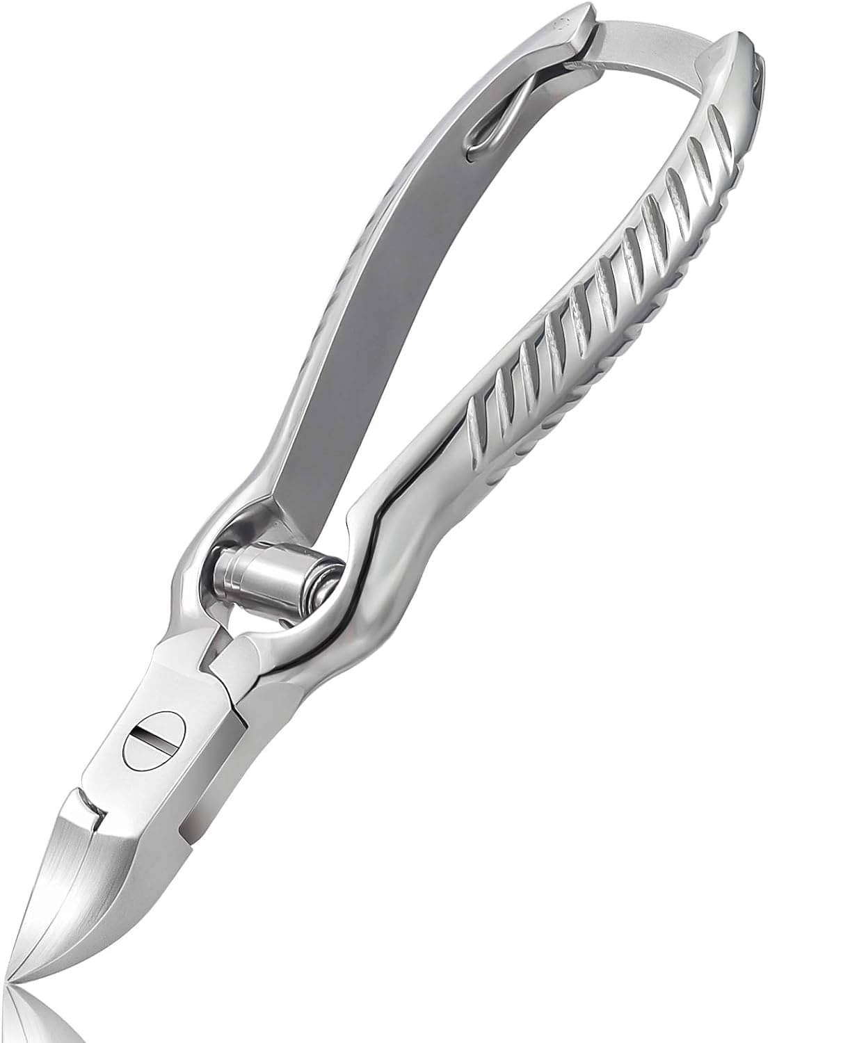     			THR3E STROKES Heavy Duty Podiatrist Toenail Clippers for Thick and Ingrown Nails, Stainless Steel Toe Nail Clipper, Pordiatry Ingrwon Toenail Tools - Silver