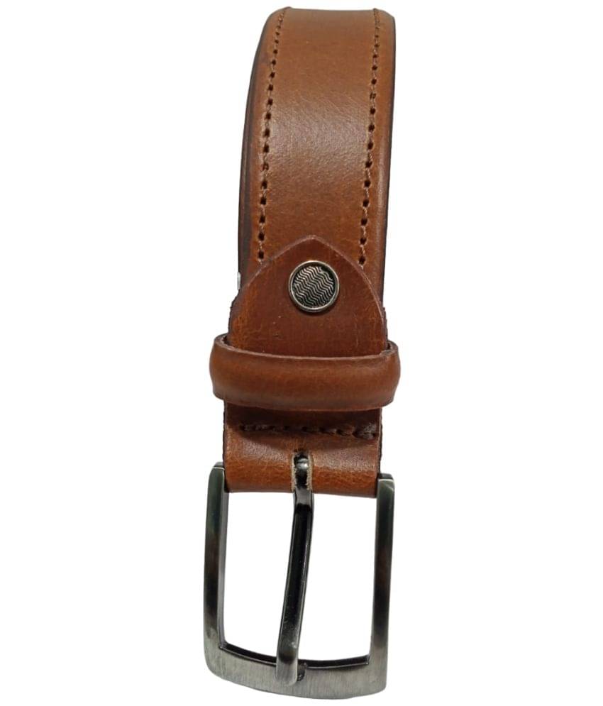     			ULTIFAB - Tan Leather Men's Formal Belt ( Pack of 1 )