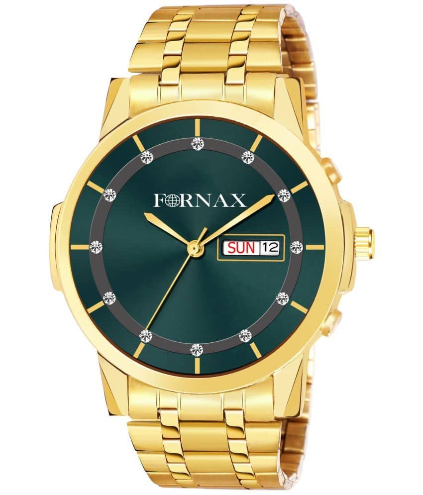 Versatile Gold Metal Analog Men's Watch