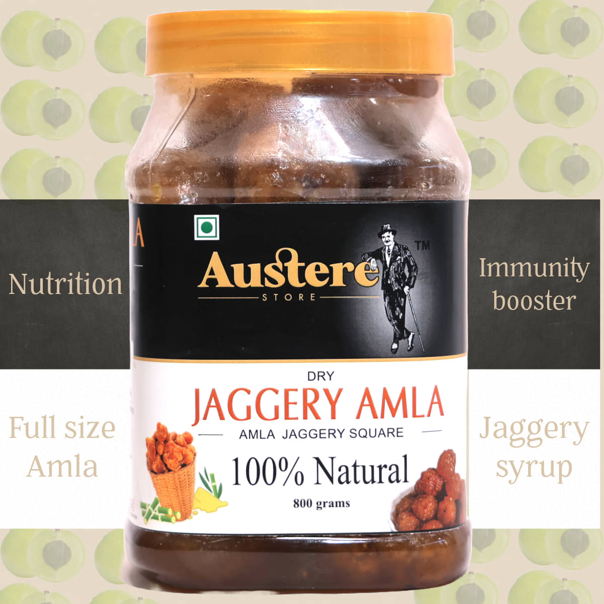     			austerestore amla Murabba 800 g