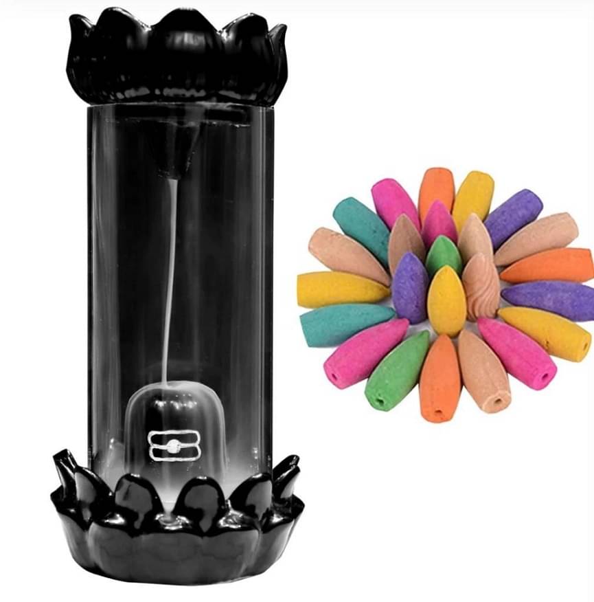 divineshree fragrance Smoke Backflow Showpiece 22 cm - Pack of 1 divineshree fragrance Smoke Backflow Showpiece 22 cm - Pack of 1