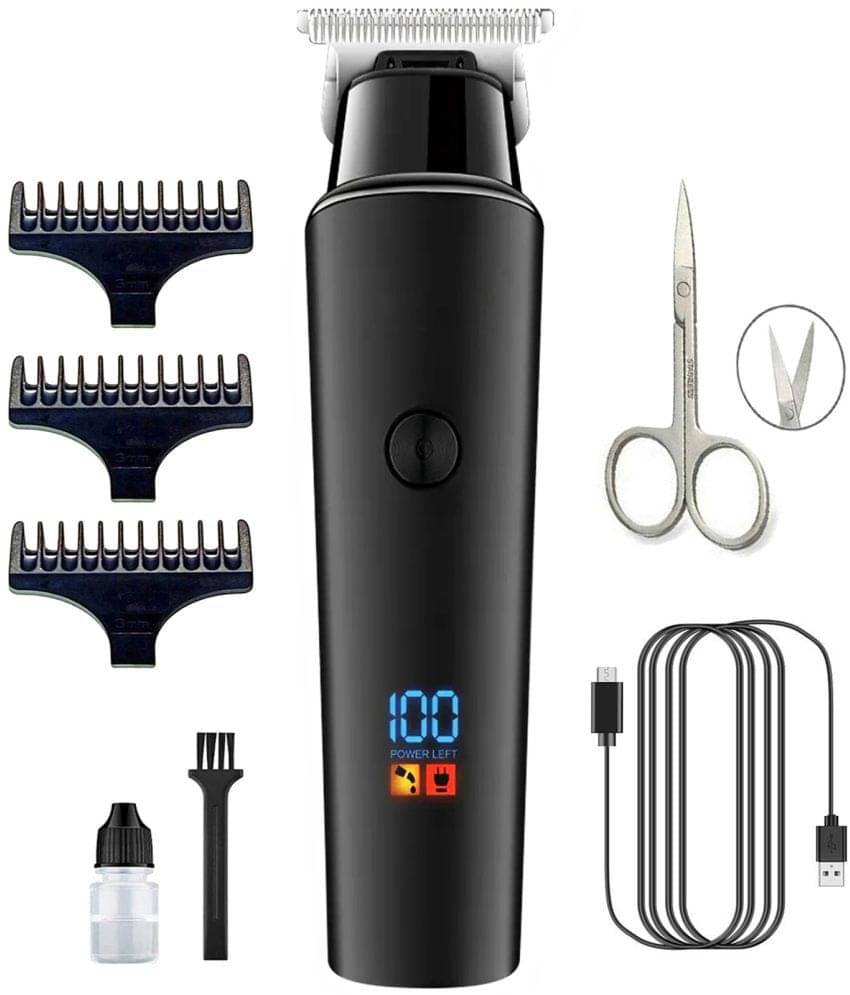     			geemy LED DISPLAY Pro Multicolor Cordless Beard Trimmer With 60 minutes Runtime
