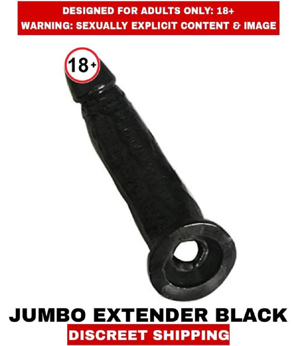 9 Inch High Quality Super Black Silicone Enlargement Extender Cod*oms for Men Penis Sleeve Cond*om BY SEX TANTRA