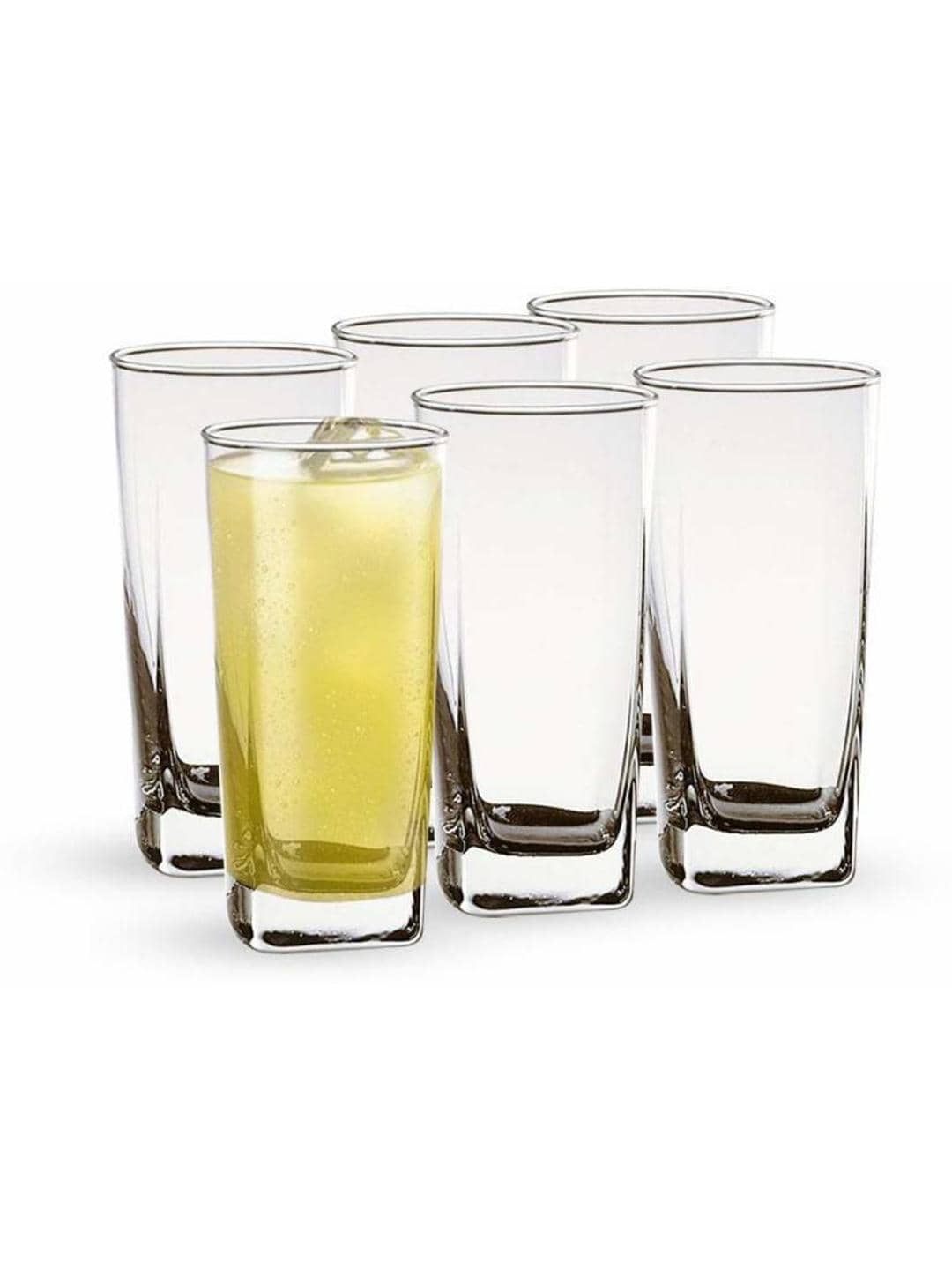 AFAST Designer Glass Glass Glasses 350 ml ( Pack of 6 )