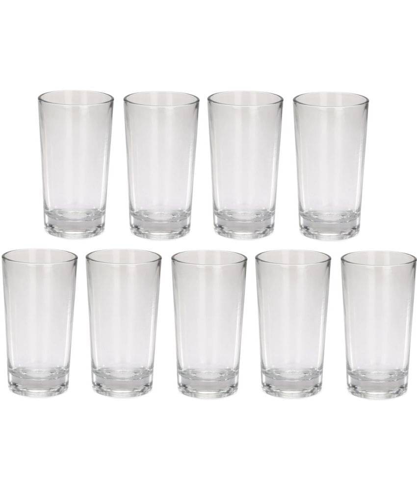     			AFAST Designer Glass Glass Glasses 250 ml ( Pack of 9 )