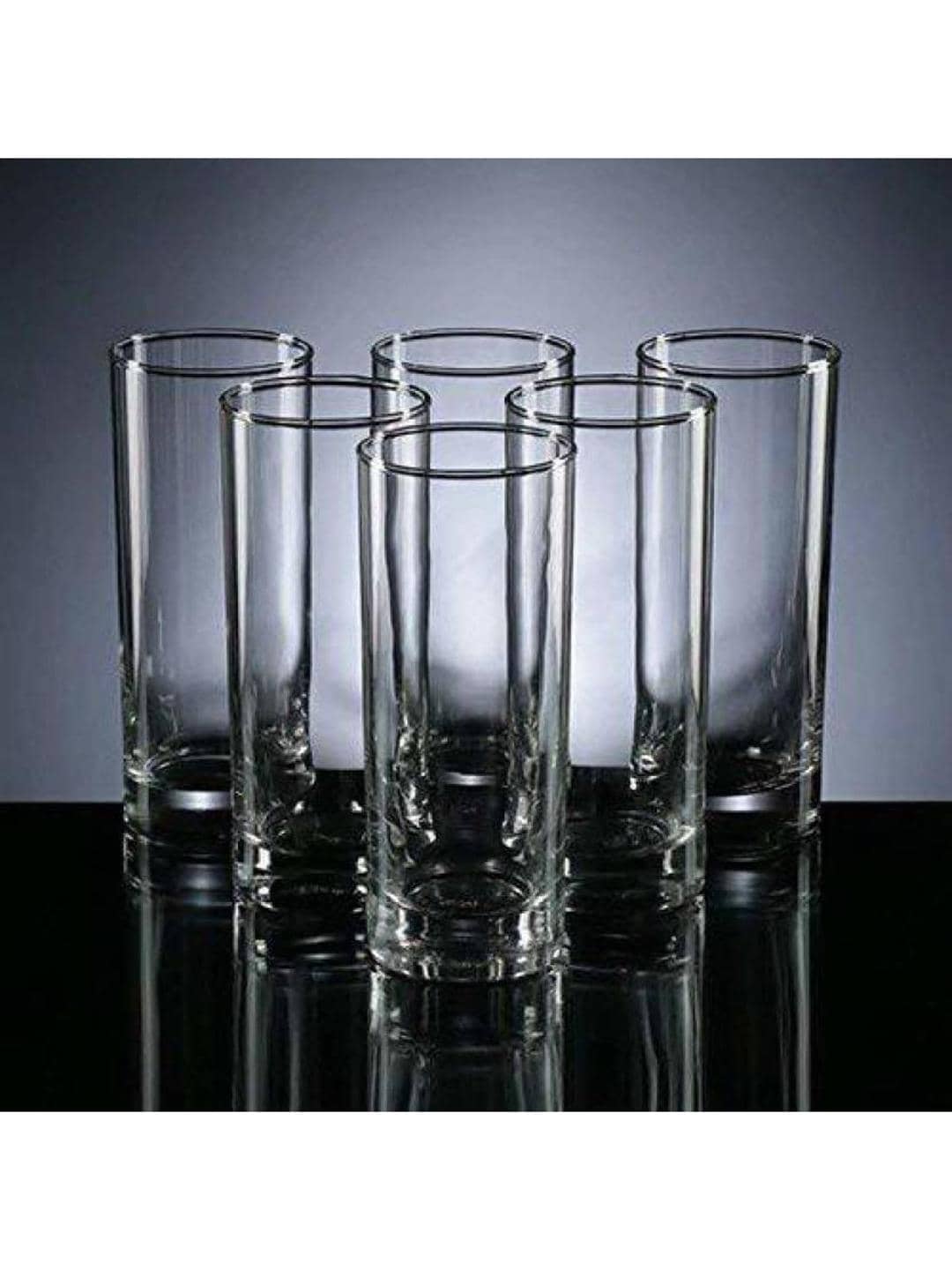 AFAST Designer Glass Glass Glasses 300 ml ( Pack of 6 )