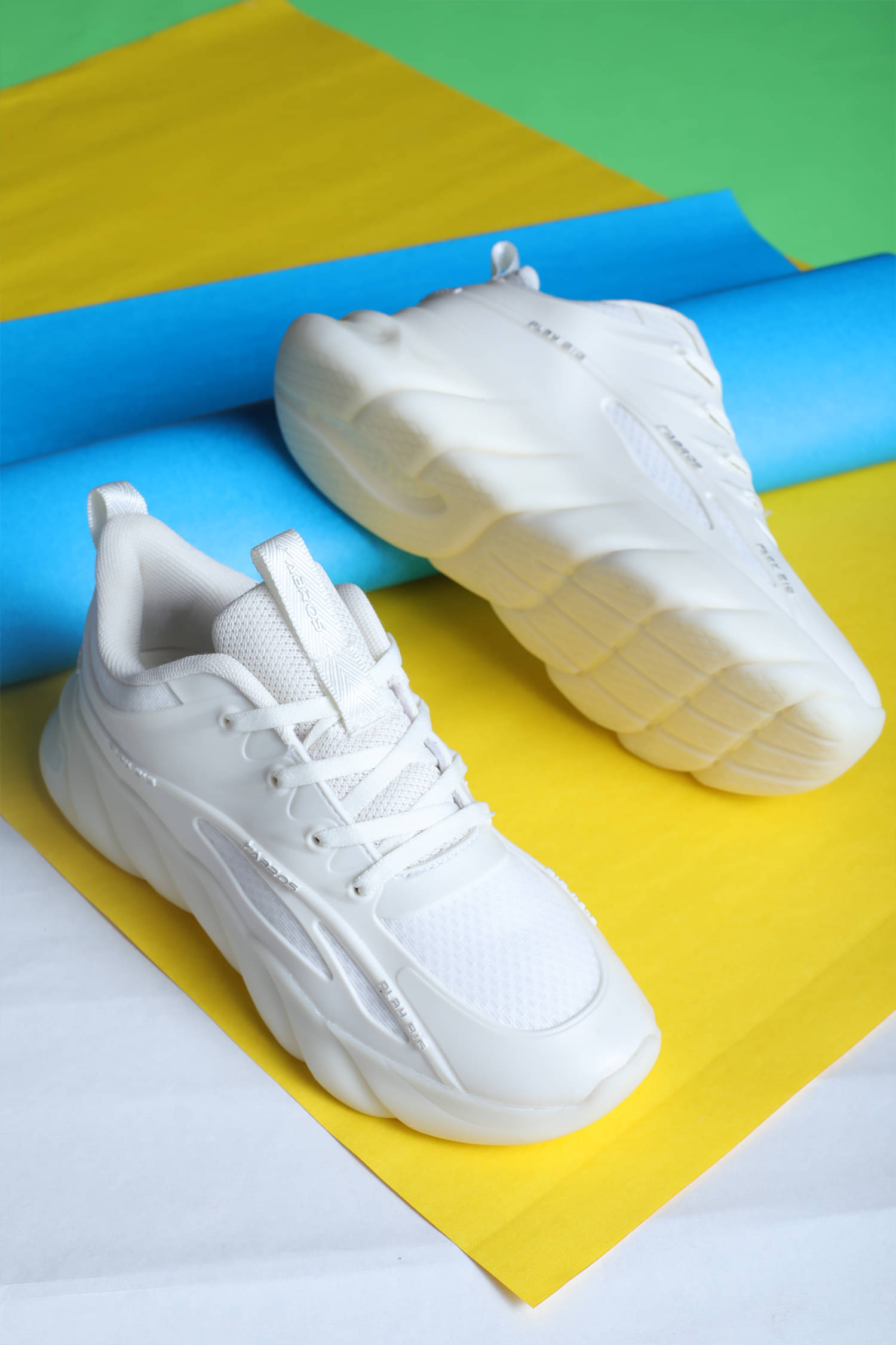     			Abros - Cream Women's Running Shoes