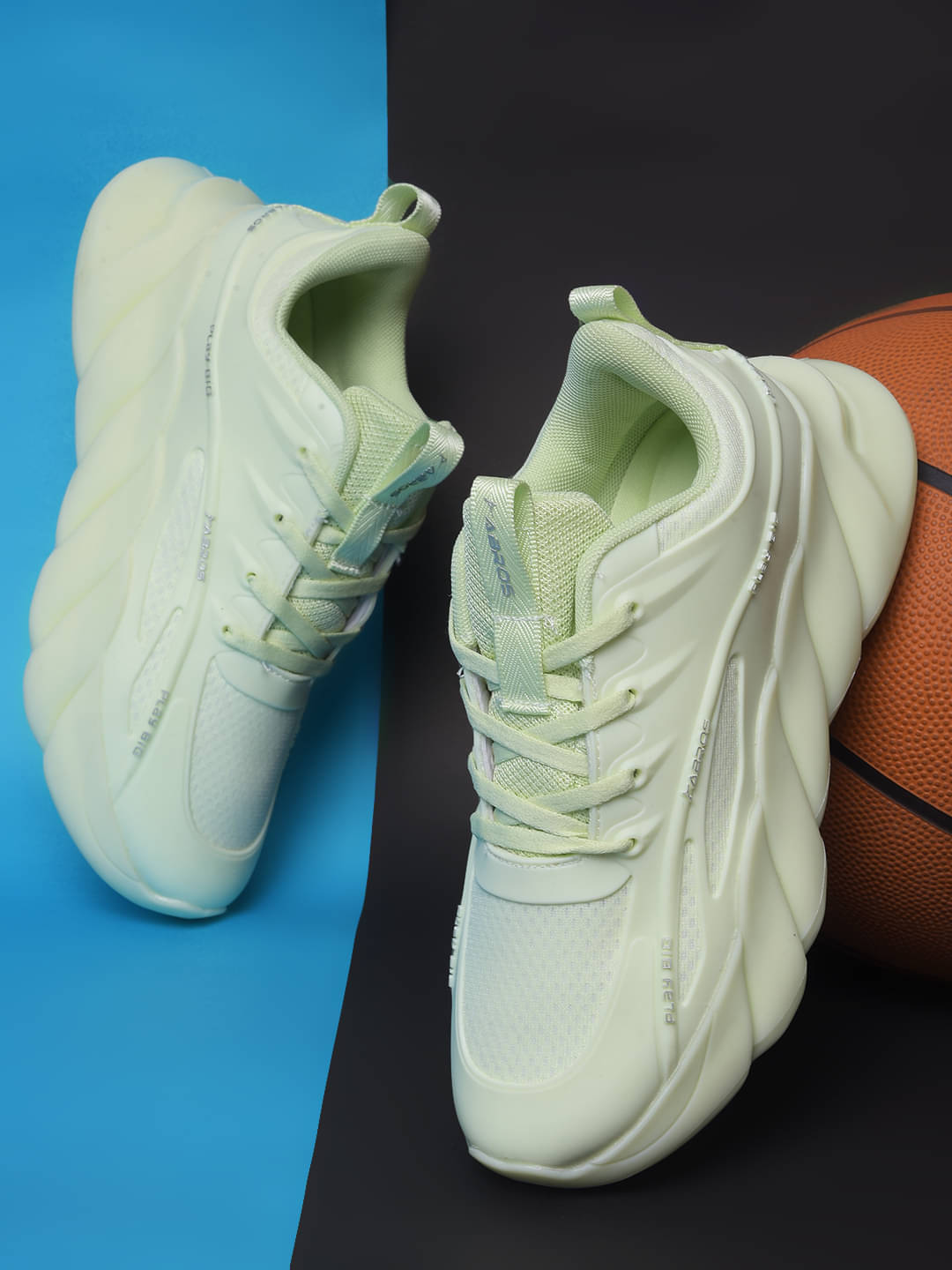 Abros - Green Women's Running Shoes     			Abros - Green Women's Running Shoes
