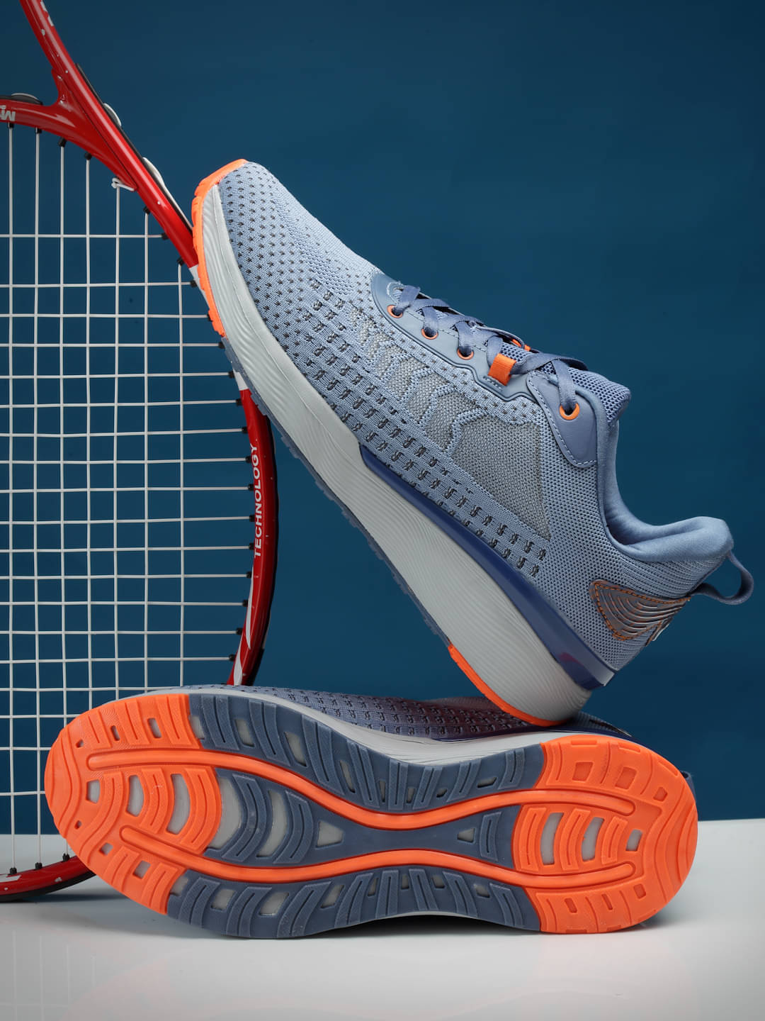     			Action Sports Shoes For Men Light Blue Men's Sports Running Shoes
