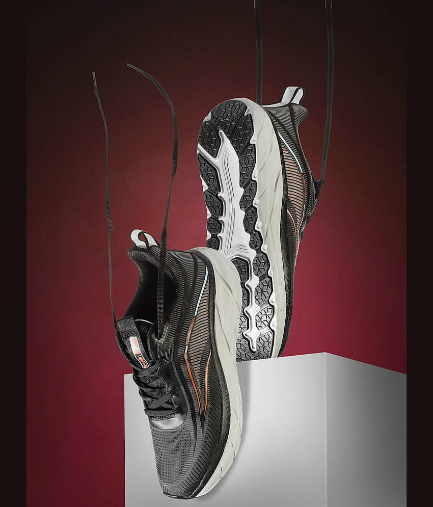 Action Sports Shoes For Men Gray Men's Sports Running Shoes