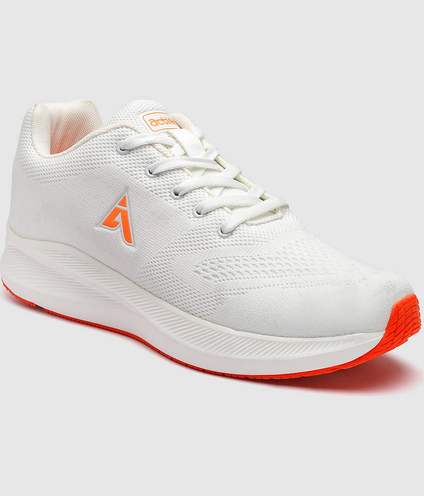 Action Sports Shoes For Men White Men's Sports Running Shoes