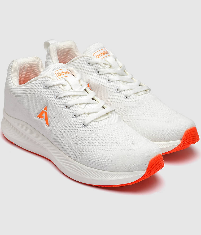 Action Sports Shoes For Men White Men's Sports Running Shoes