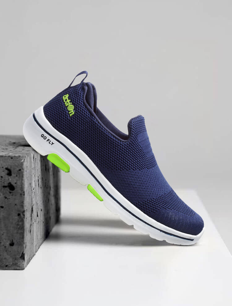 Action Sports Shoes For Men Navy Men's Sports Running Shoes - Sports Shoes | Buy online on ZillyBuy