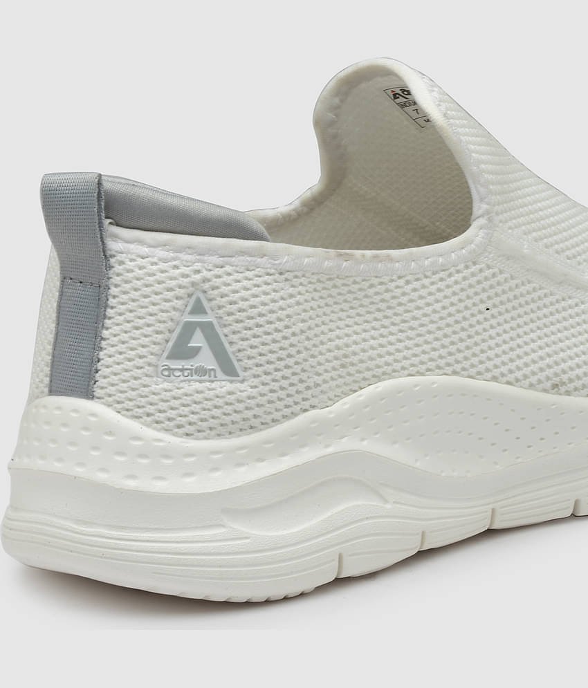 Action Sports Shoes For Men White Men's Sports Running Shoes