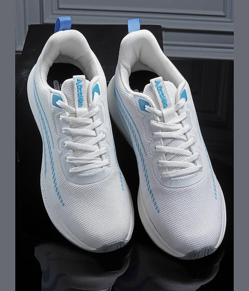 Action Sports Shoes For Men White Men's Sports Running Shoes
