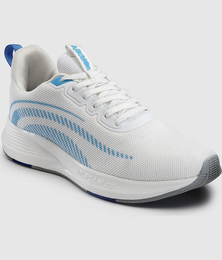 Action Sports Shoes For Men White Men's Sports Running Shoes