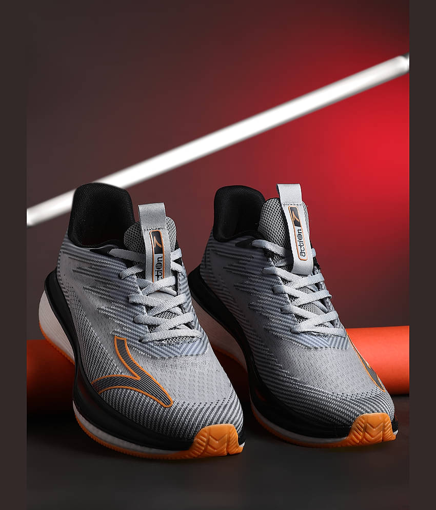 Action Sports Running Shoes Black Men's Sports Running Shoes